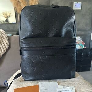 Louis Vuitton Monogram Black Backpack